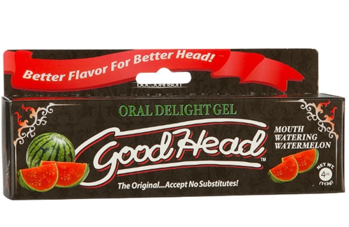 good head oral delight gel  oz watermelon 