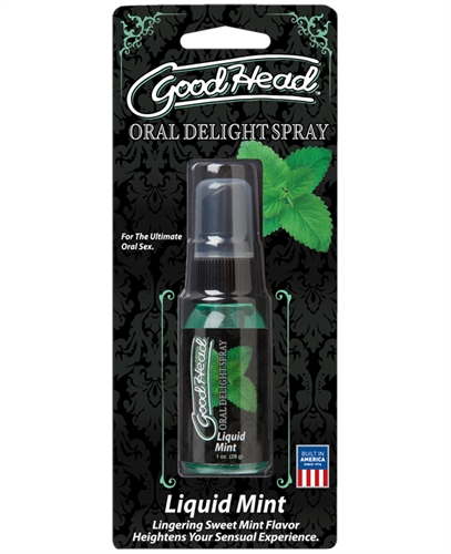 good head oral delight spray  oz liquid mint 