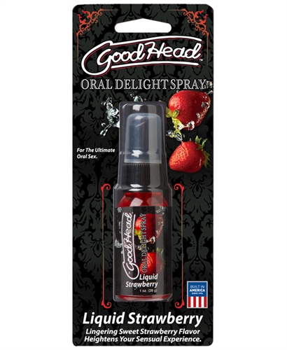 good head oral delight spray  oz liquid strawberry 
