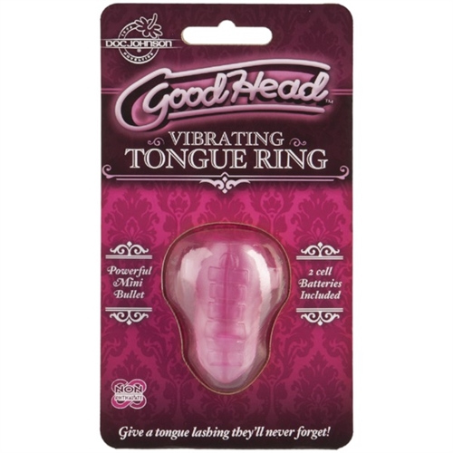 good head vibrating tongue ring 