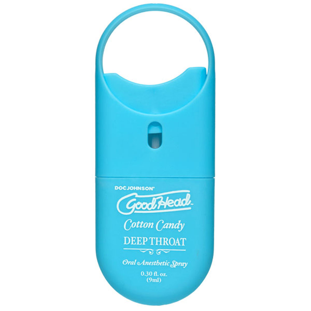 goodhead deep throat spray to go cotton candy . fl. oz. 