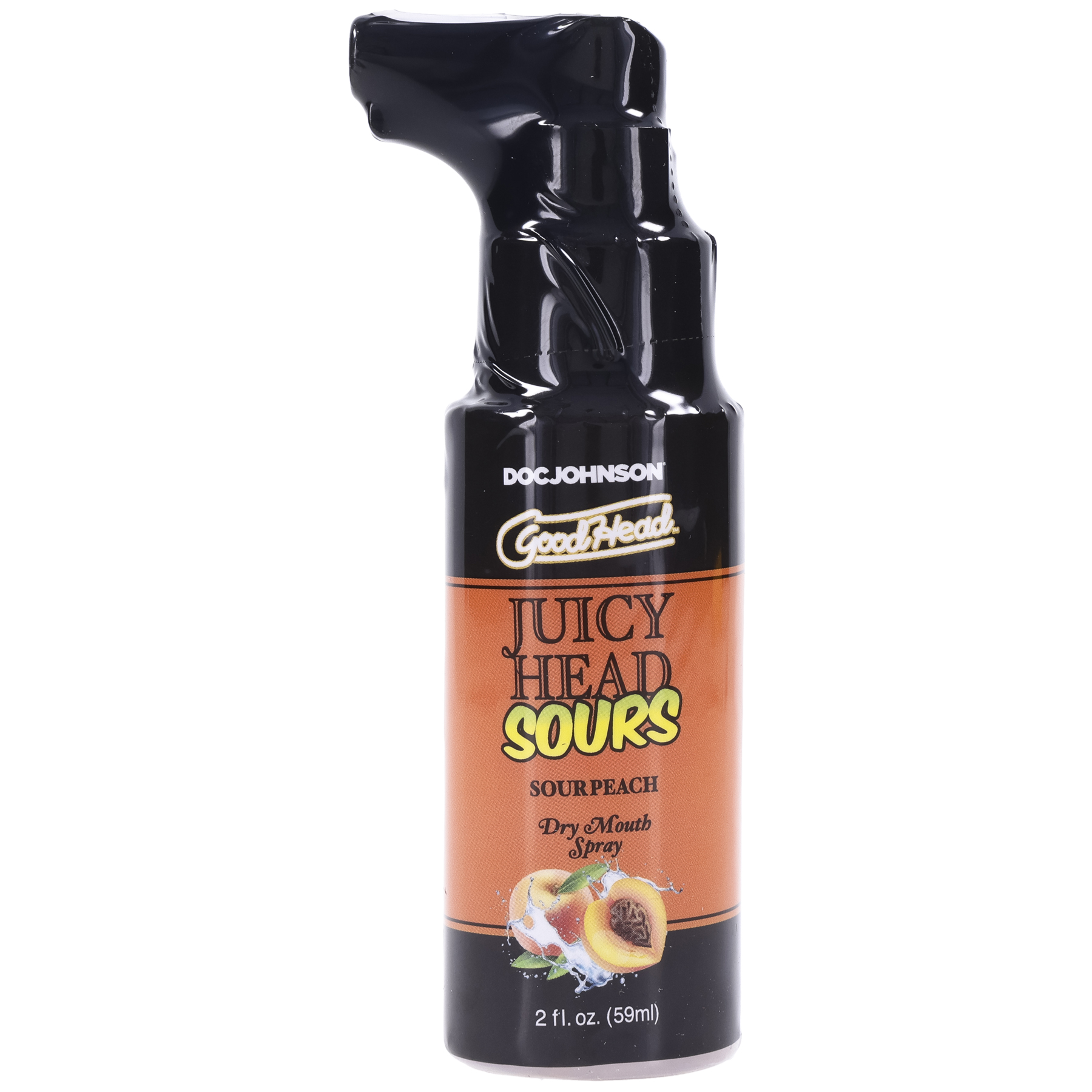 goodhead juicy head dry mouth spray sour  peach  oz 