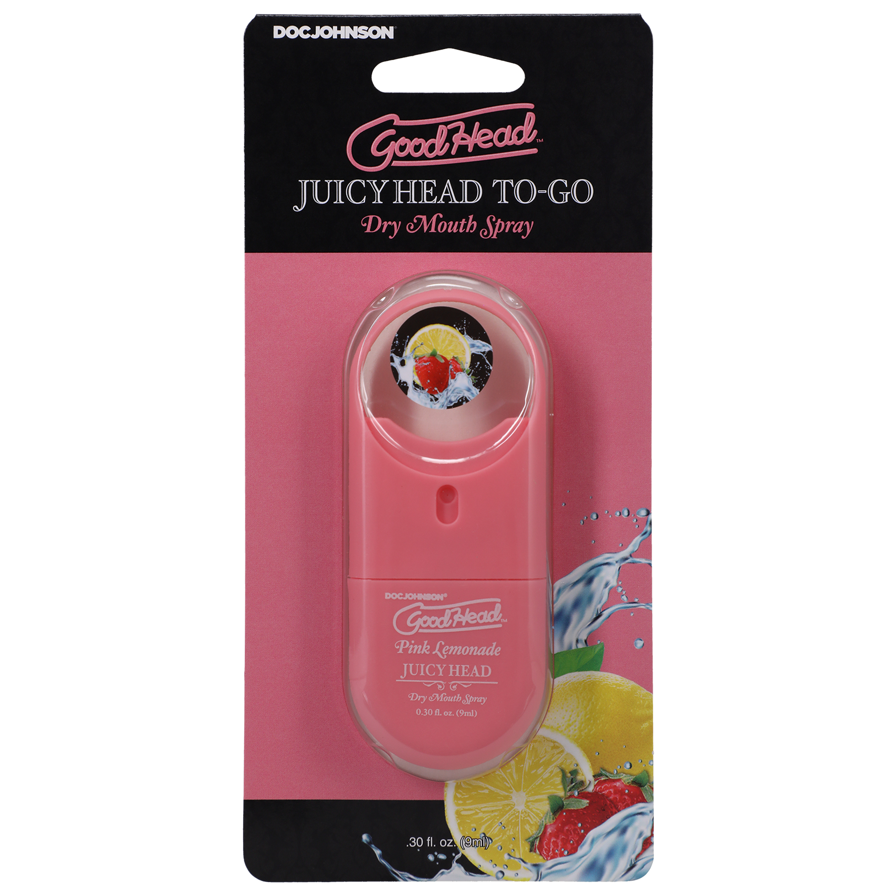 goodhead juicy head dry mouth spray to go . fl pink lemonade 