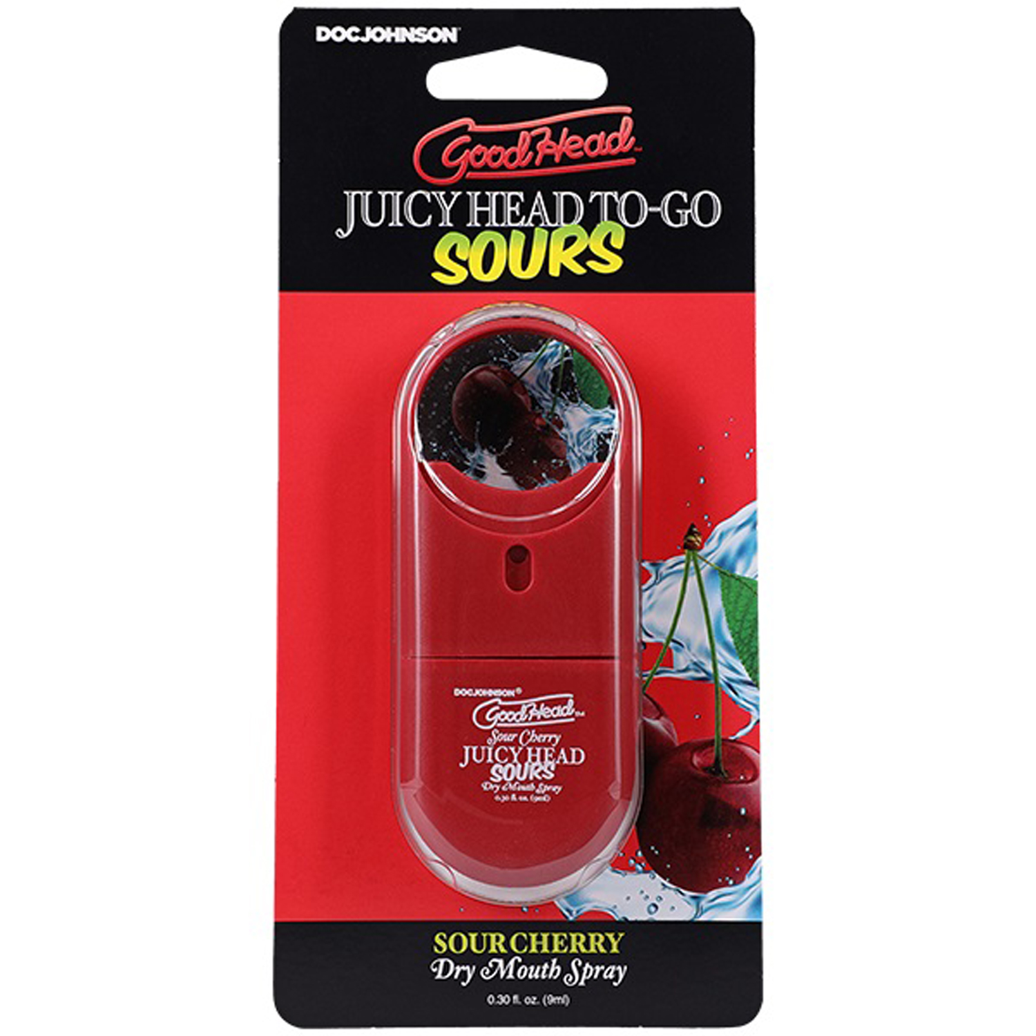 goodhead juicyhead dry mouth spray to go sour cherry  oz 