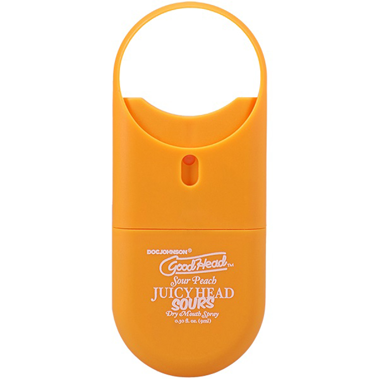 goodhead juicyhead dry mouth spray to go sour peach  oz 