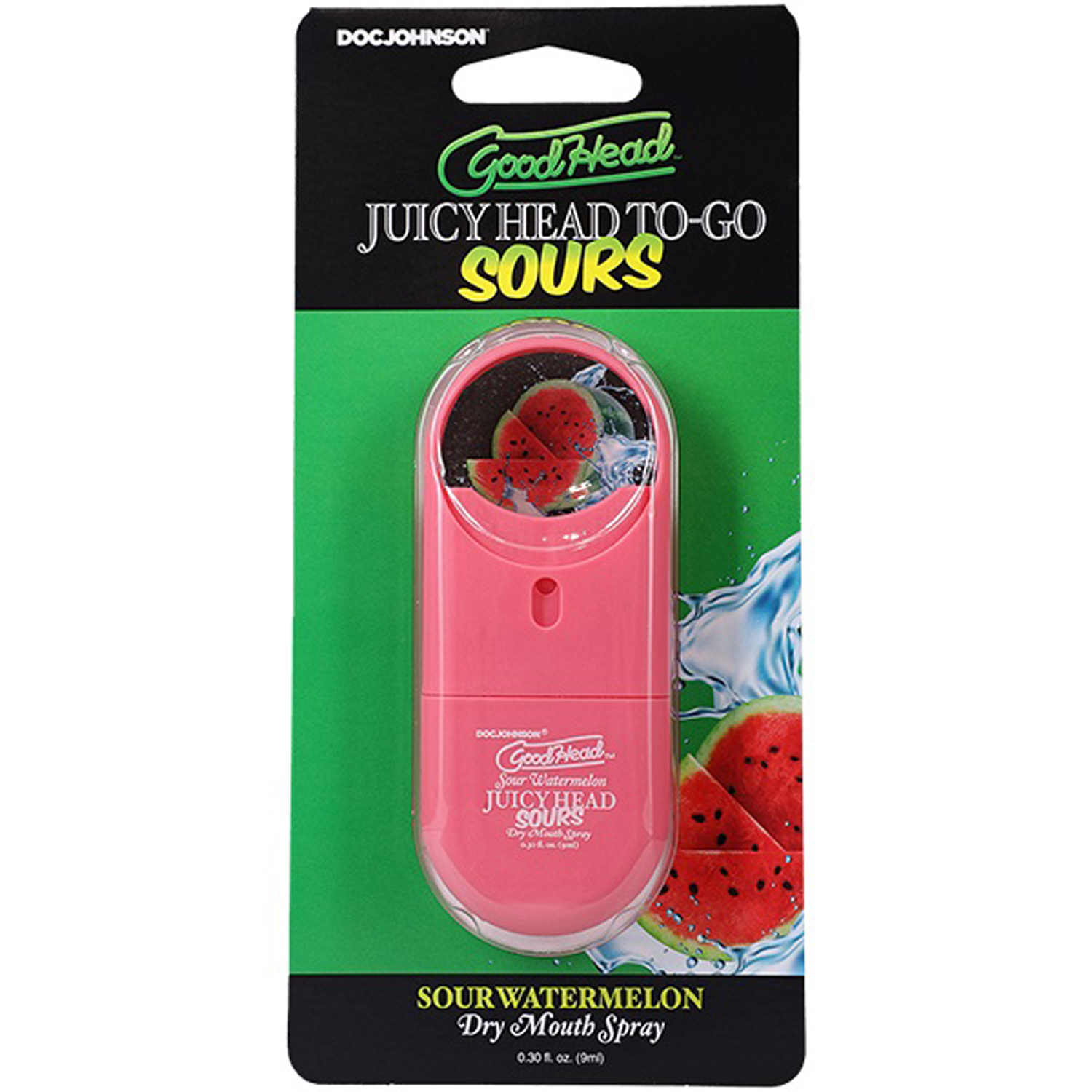 goodhead juicyhead dry mouth spray to go sour watermelon  oz 