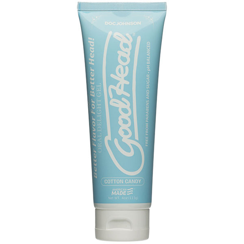 goodhead oral delight gel  oz tube cotton  candy 