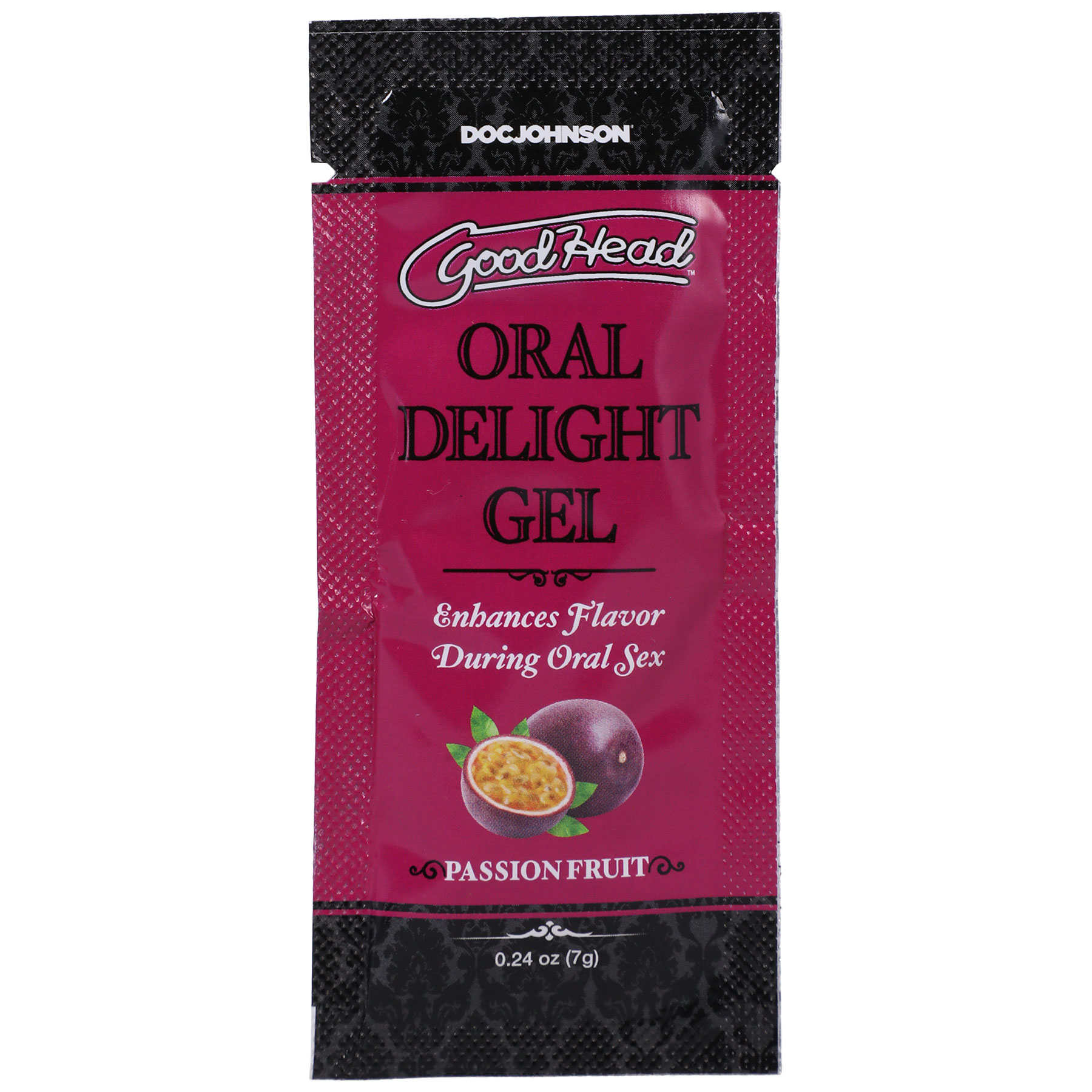 goodhead oral delight gel passion fruit . oz 