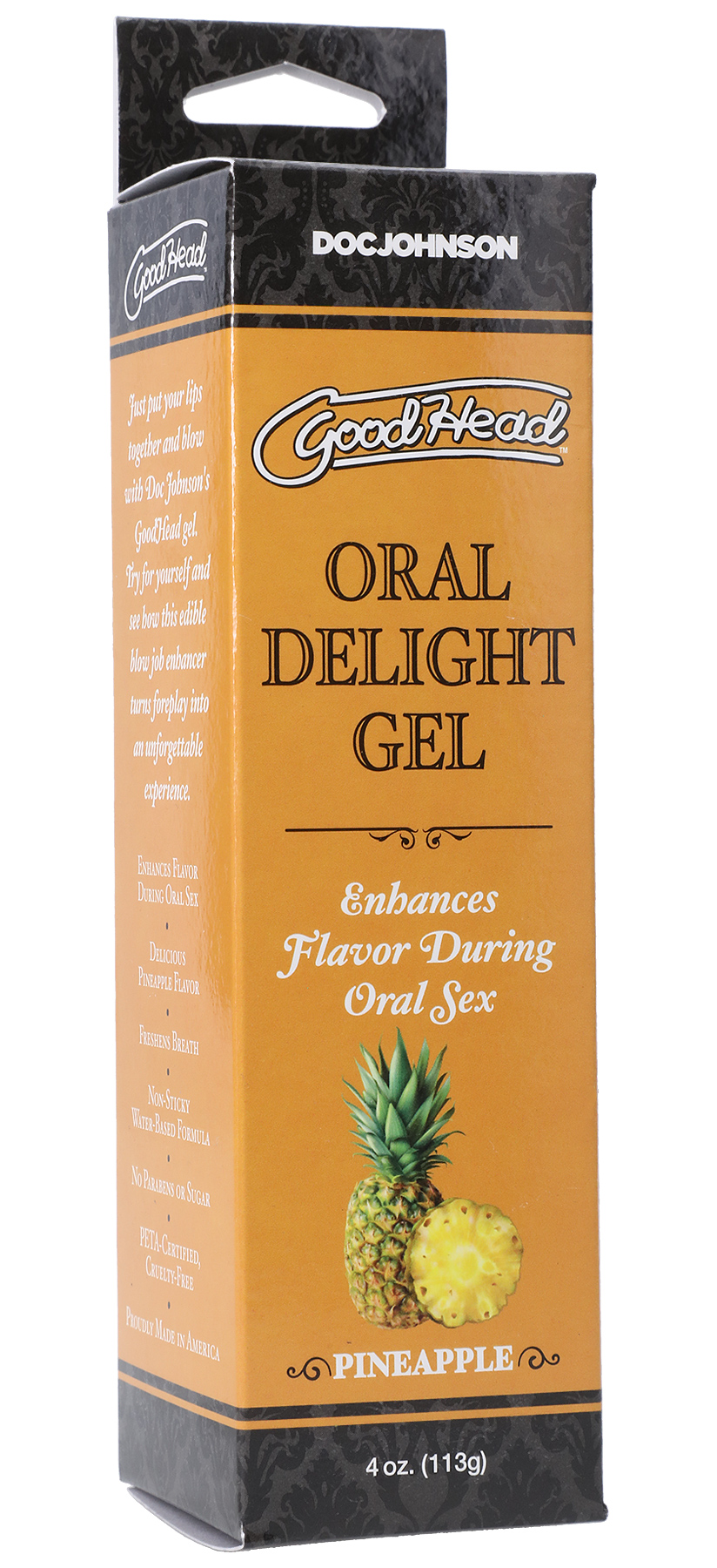 goodhead oral delight gel pineapple  oz. 