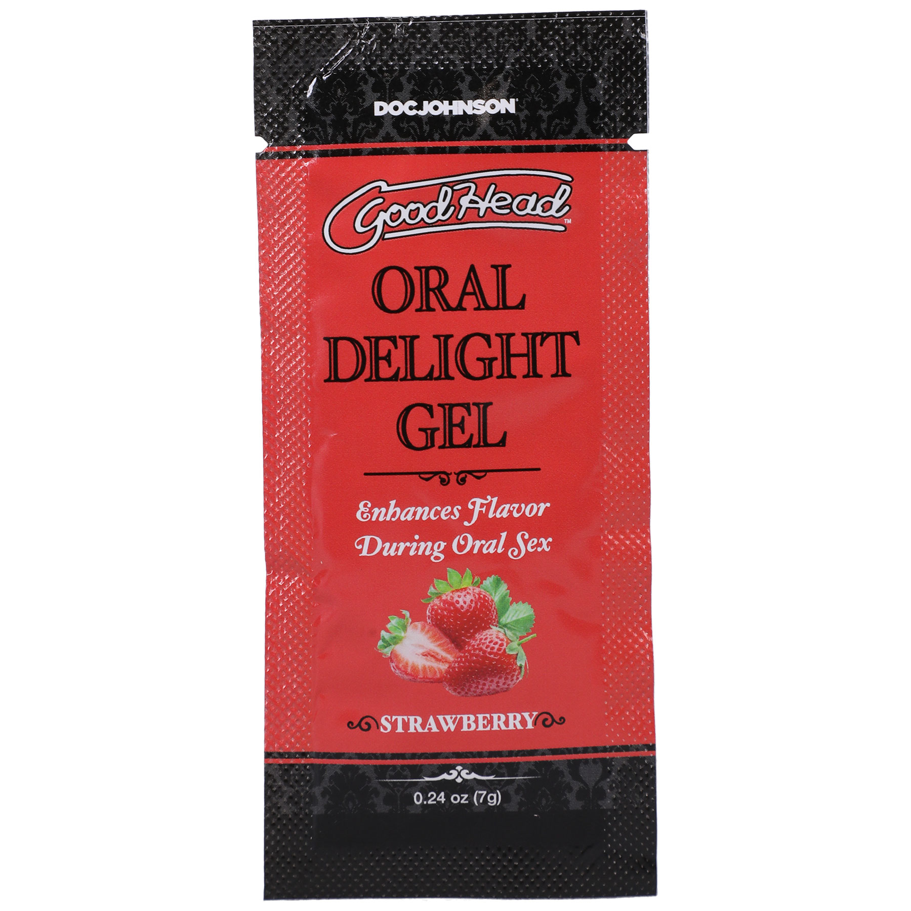 goodhead oral delight gel strawberry . oz 