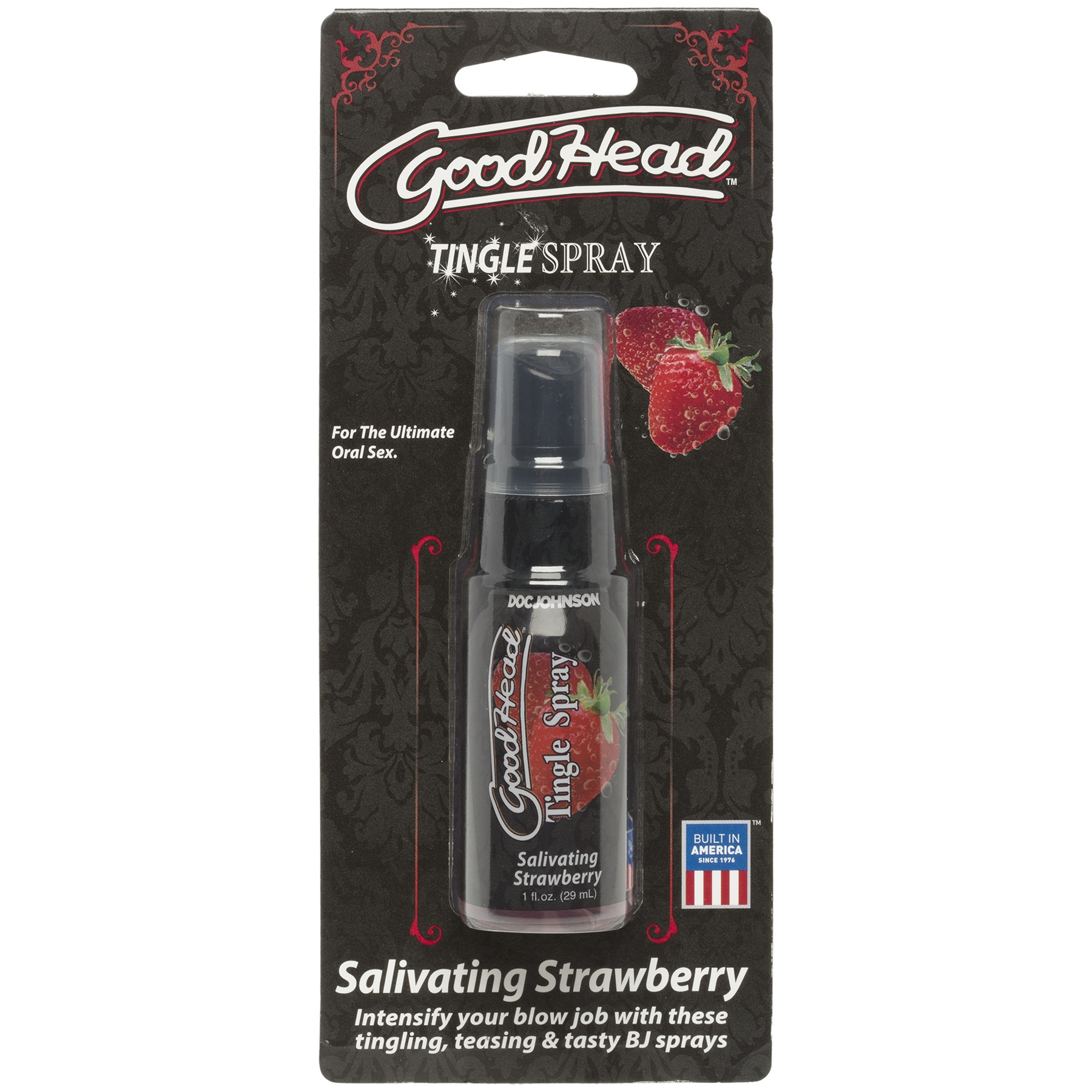 goodhead tingle spray  fl. oz. salivating  strawberry 