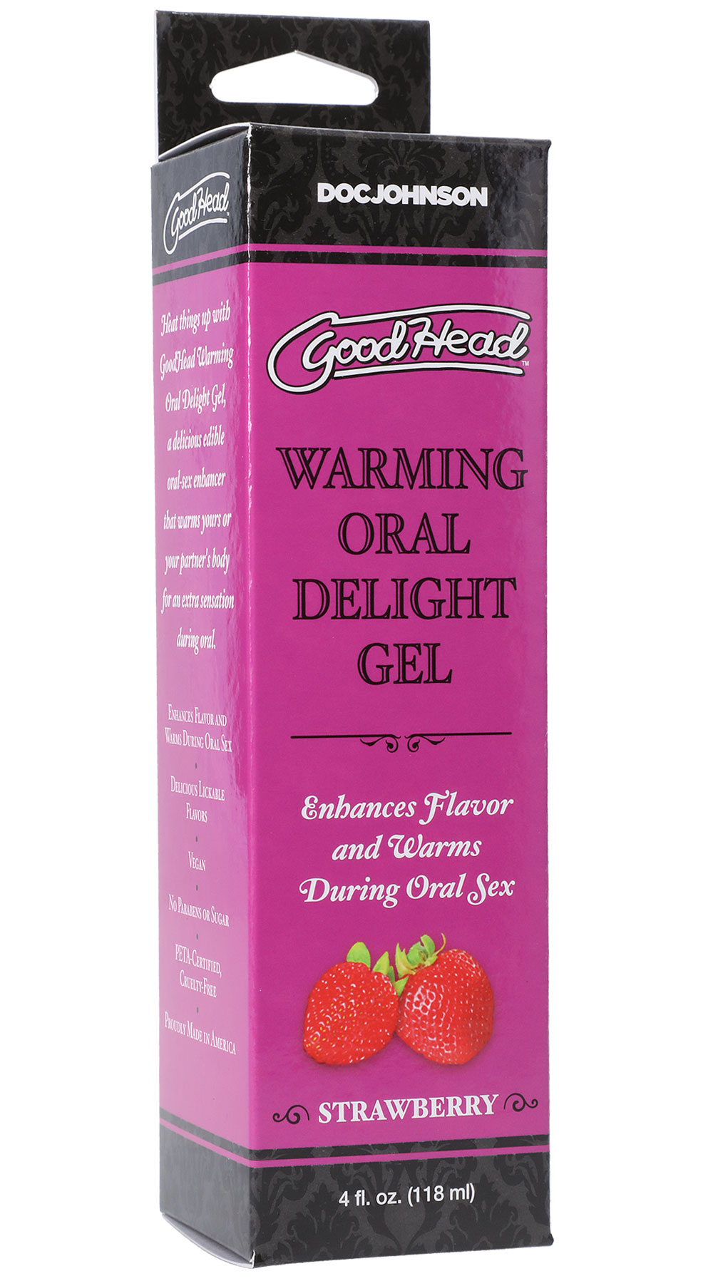 goodhead warming oral delight gel  strawberry  fl. oz. 