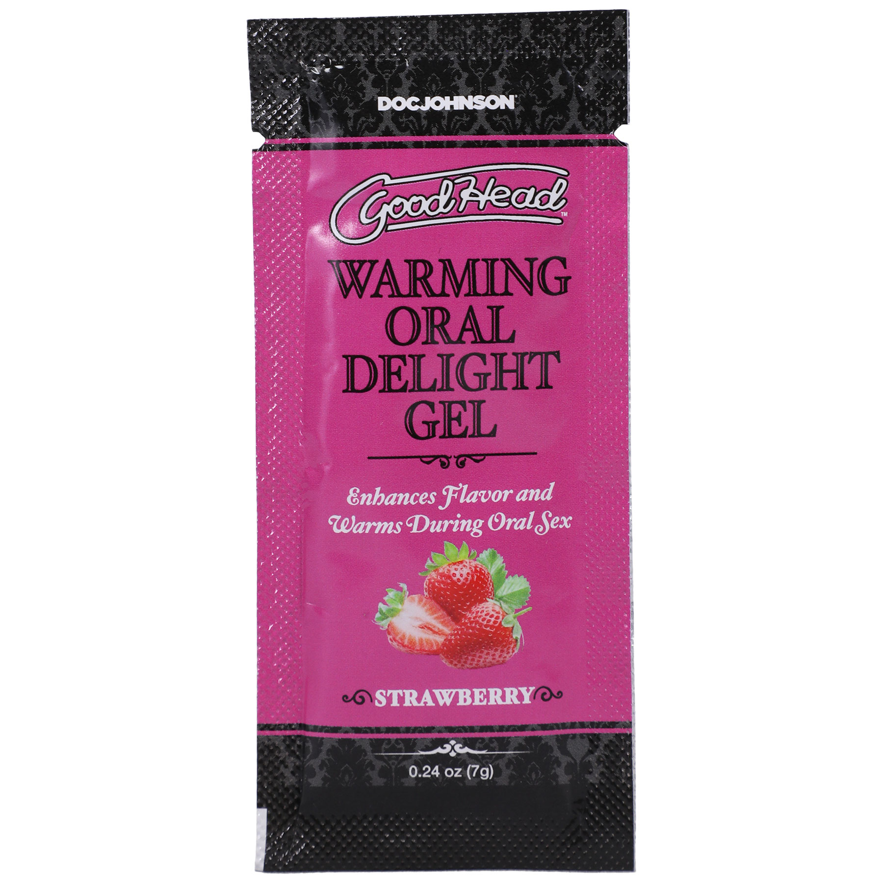 goodhead warming oral delight gel strawberry . oz 