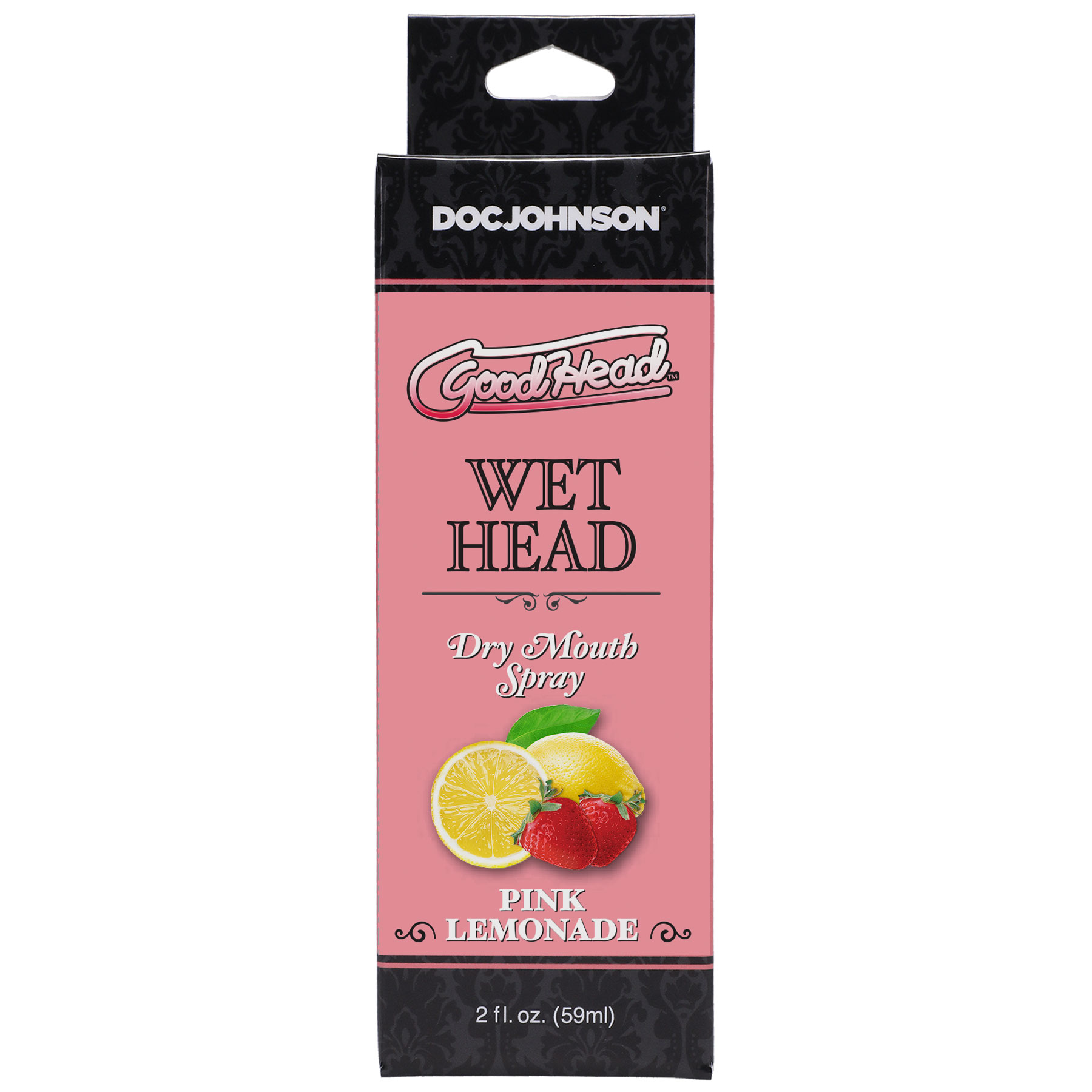 goodhead wet head dry mouth spray pink  lemonade  fl. oz. ml 