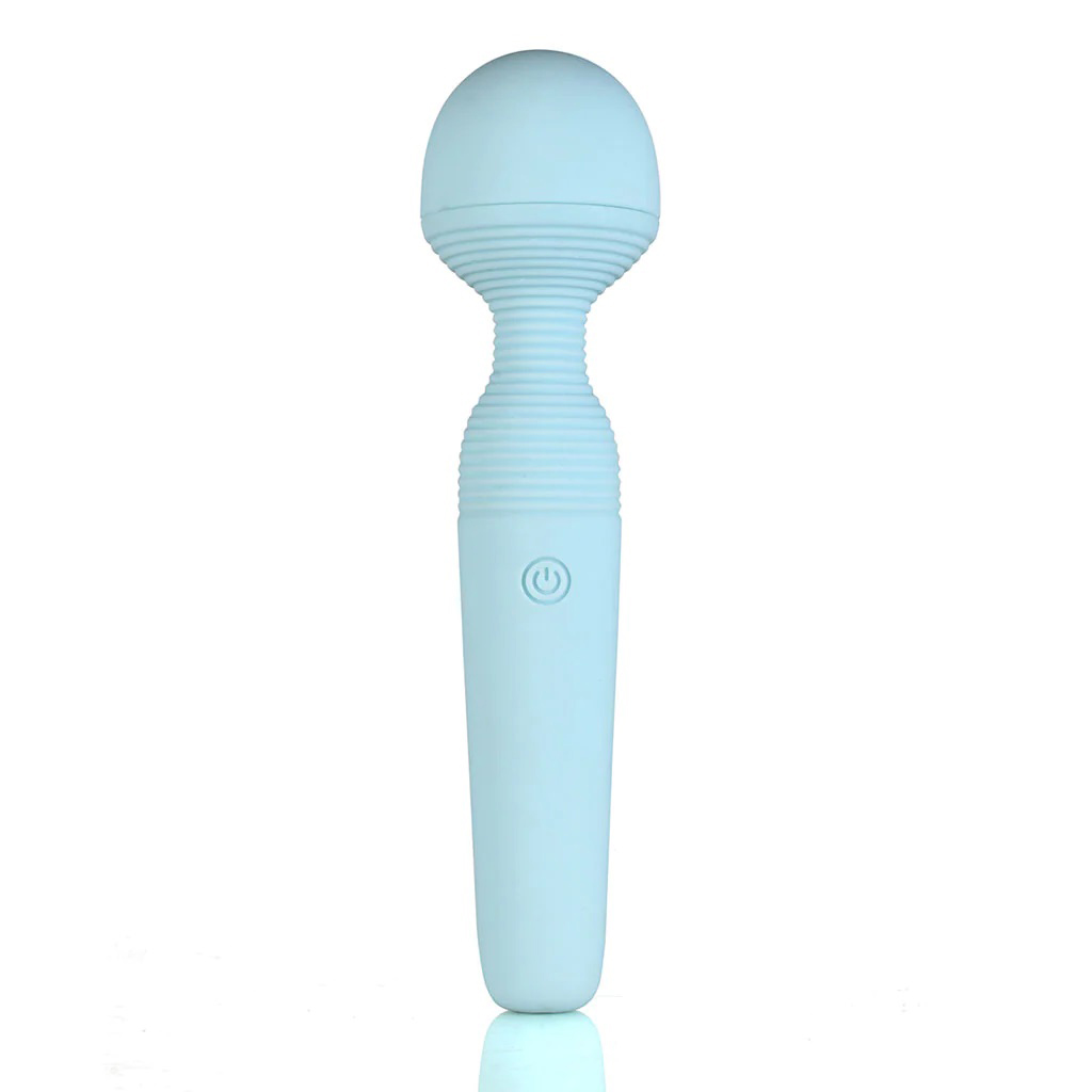 grace bendable vibrating pleasure wand blue 