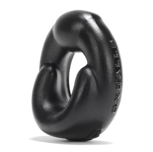 grip cockring fat padded u shaped cockring black 