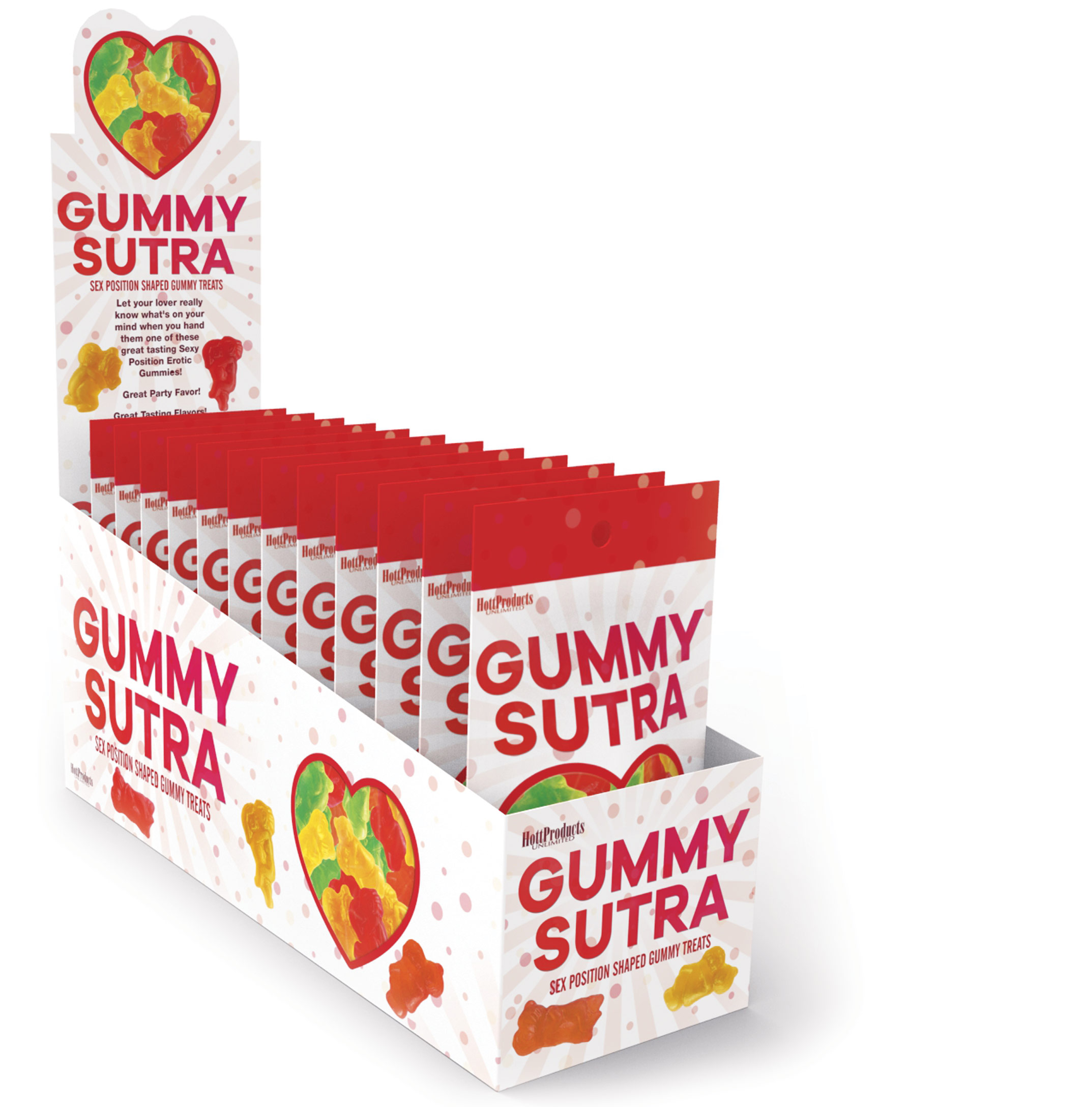 gummy sutra  piece p.o.p. display 
