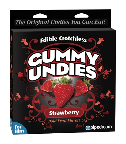 gummy undies for him strawberry 