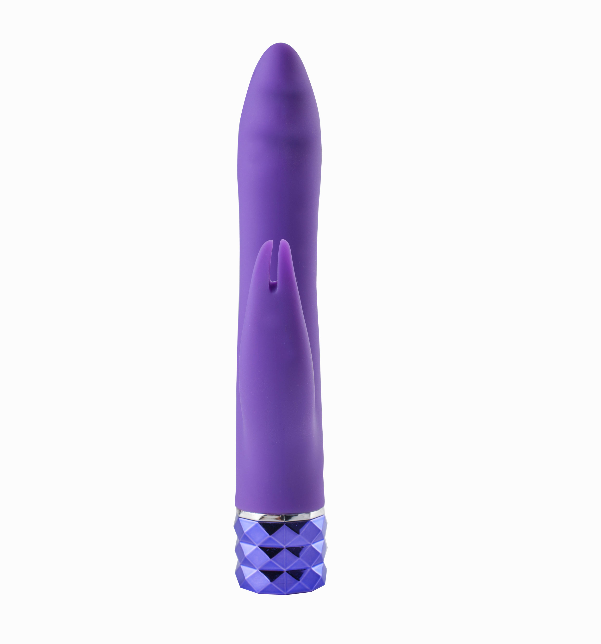 hailey  function vibrating rechargeable dual  vibe purple 