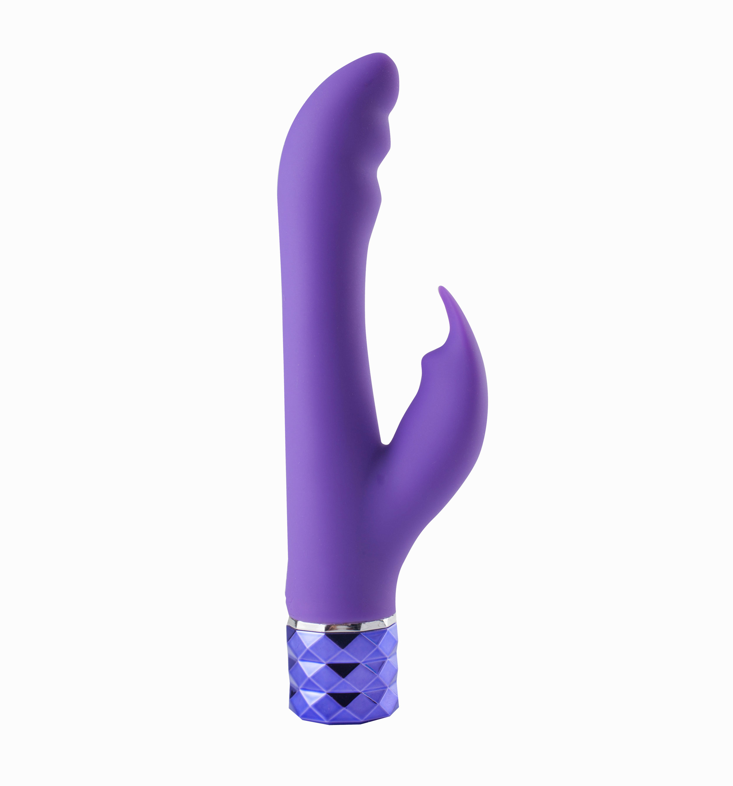 hailey  function vibrating rechargeable dual  vibe purple 