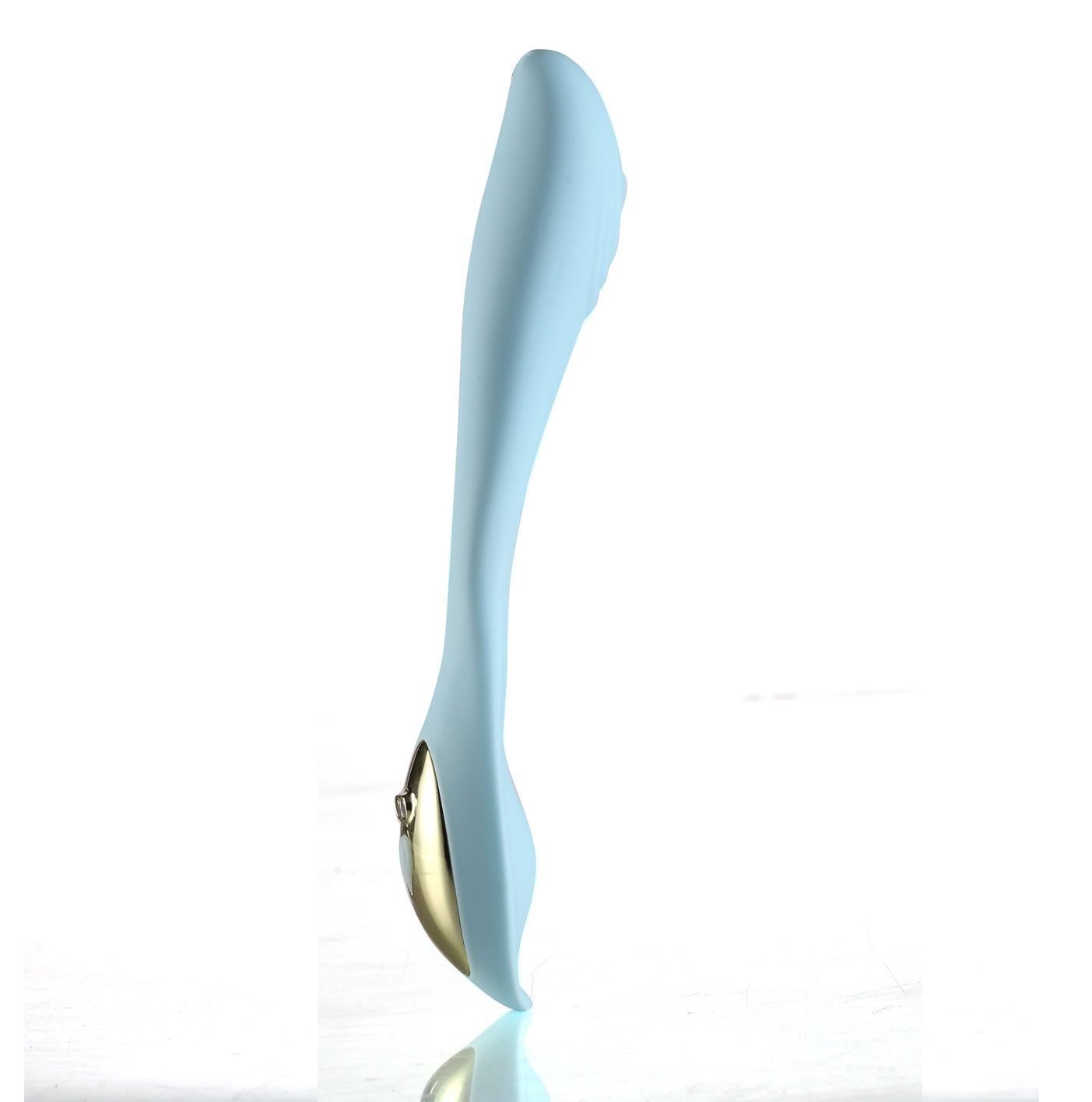 harmonie rechargeable remote silicone bendable  vibrator teal 