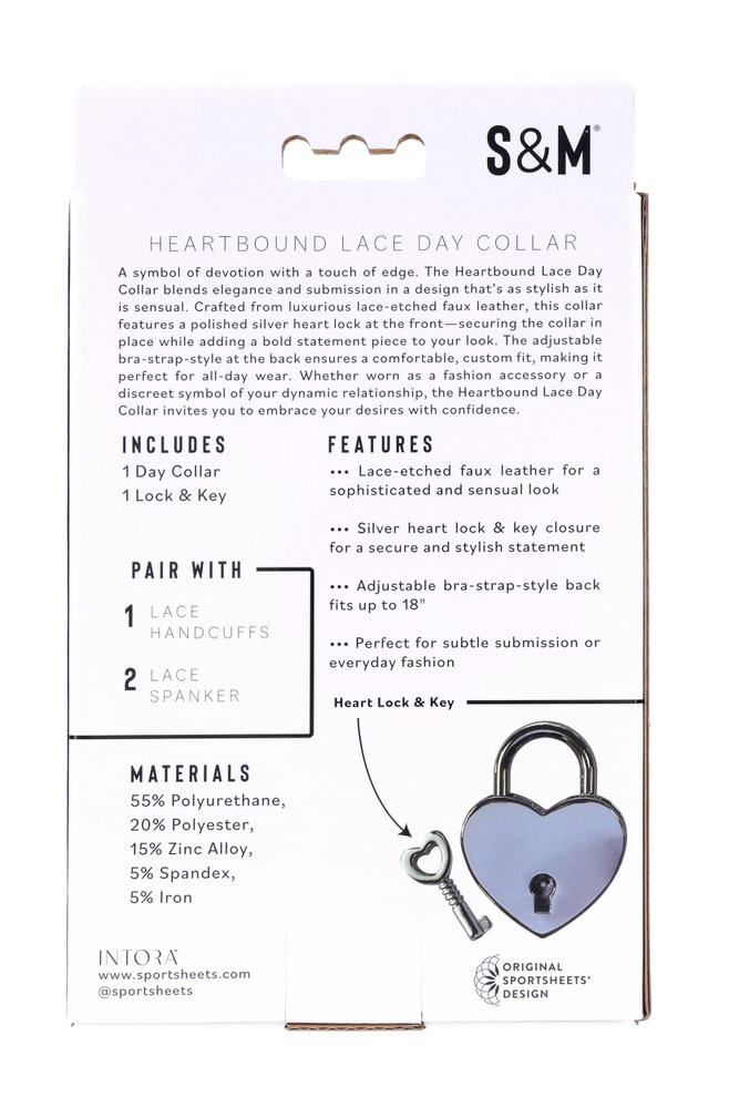 heartbound lace day collar 