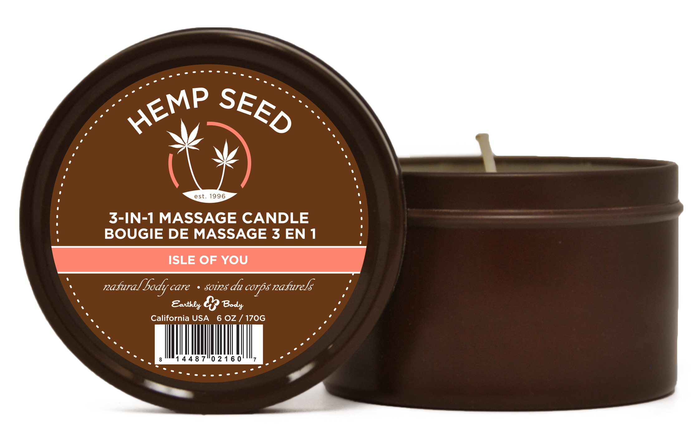 hemp seed  in  massage candle isle of you  oz 