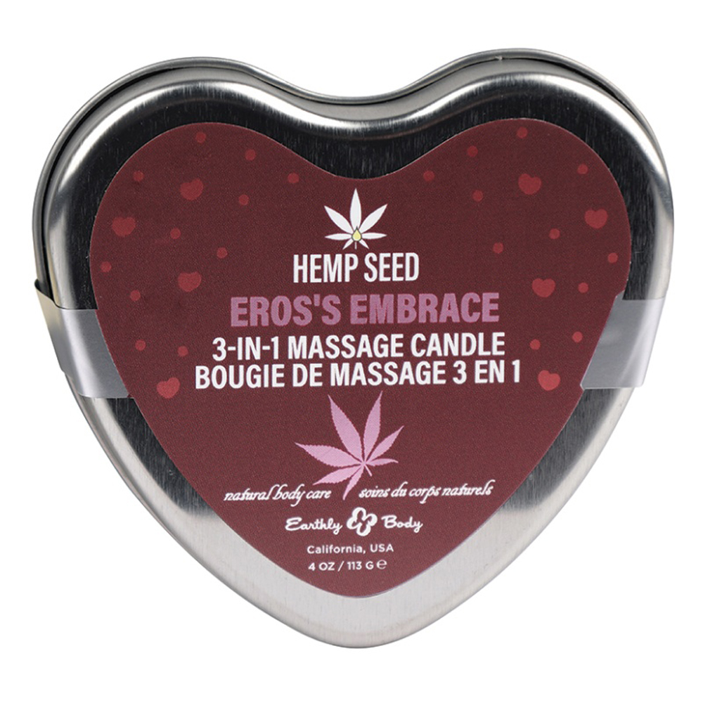 hemp seed  in  valentines day candle eros  embrace  oz 