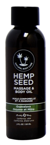 hemp seed massage and body oil guavalava  fl oz ml 