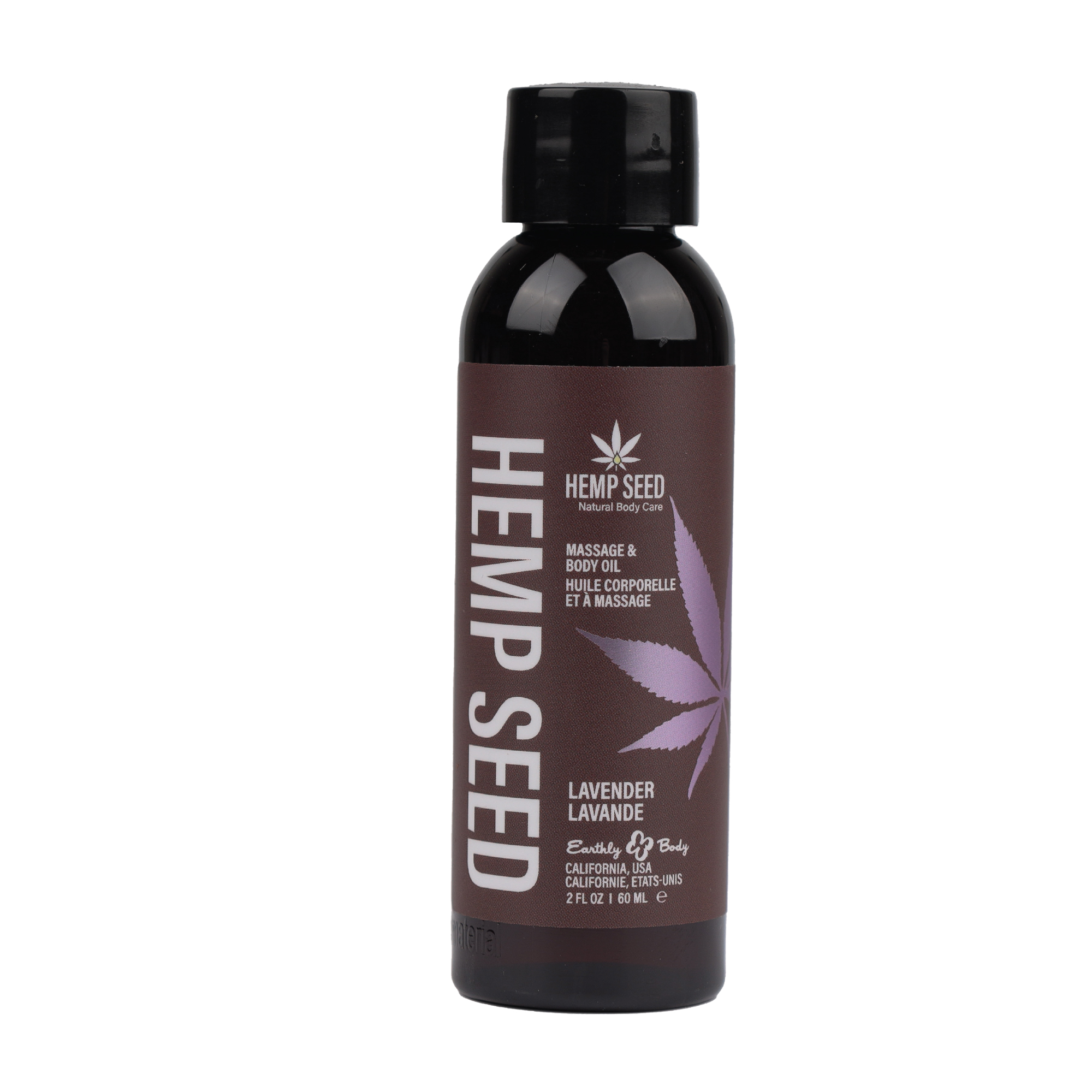 hemp seed massage and body oil lavender  fl oz ml 