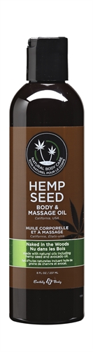 hemp seed massage and body oil naked in the woods  fl oz ml 