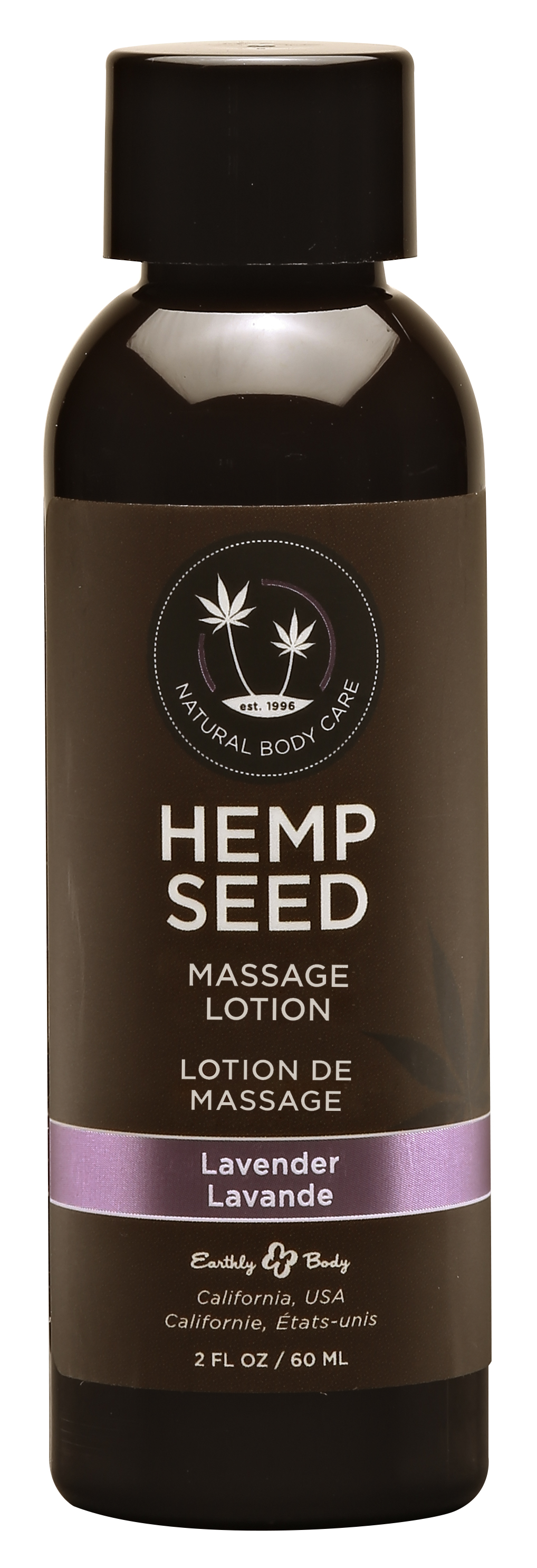 hemp seed massage lotion lavender  fl oz  ml 