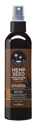 hemp seed moisturizing spray oil dreamsicle  fl oz ml 