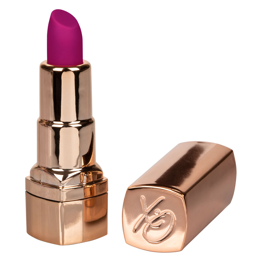 hide and play rechargeable lipstick purple 