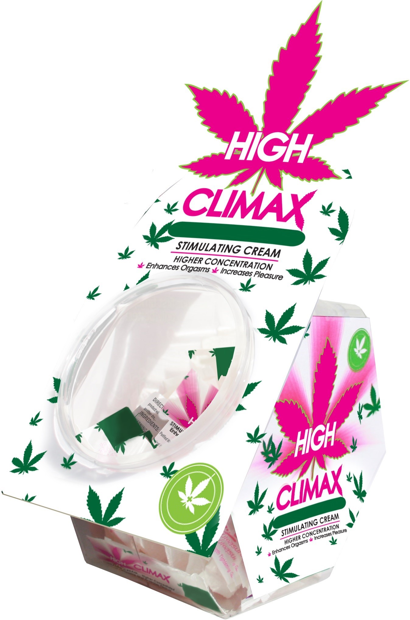 high climax female stimulating cream  fl oz  pc bowl display 