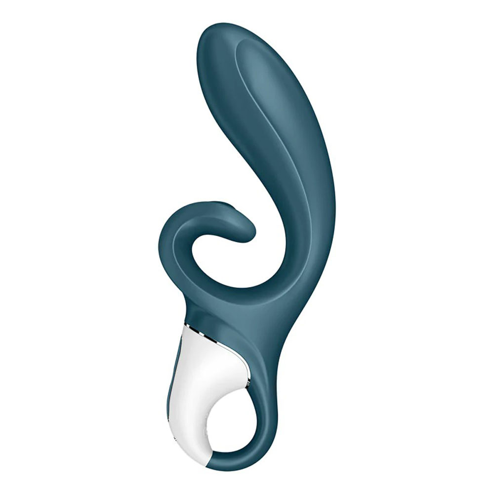 hug me rabbit vibrator greyblue 