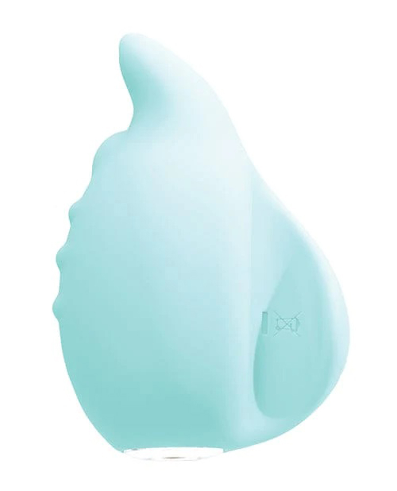 huni rechargeable finger vibe tease me turquoise 