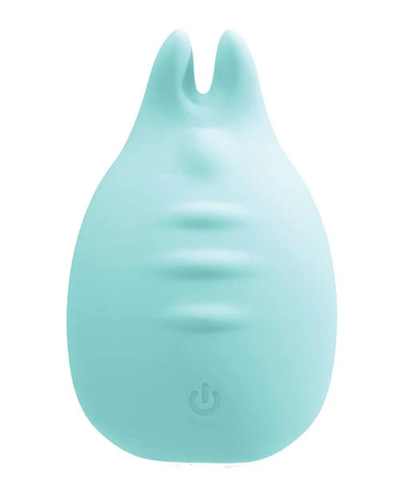 huni rechargeable finger vibe tease me turquoise 