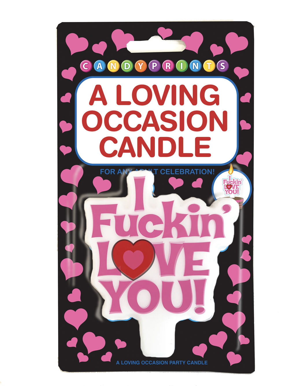 i fckin love you candle 