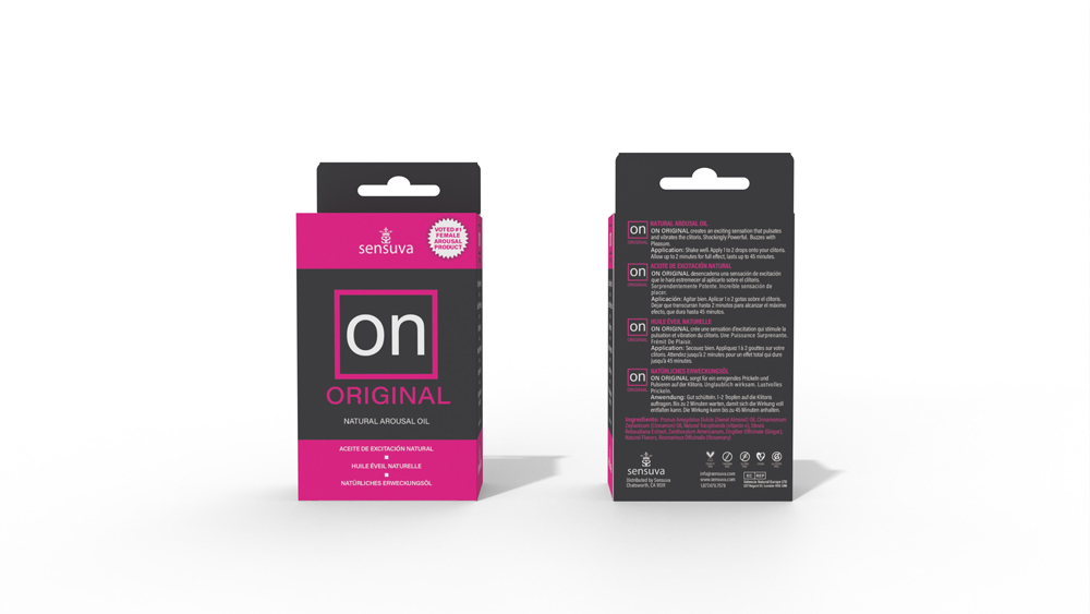 On Natural Arousal Oil Original Medium Box 017 Fl Oz