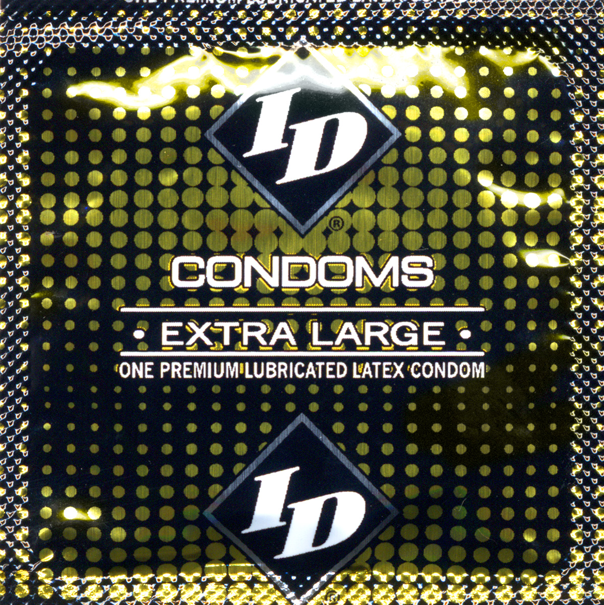 id condom extra large pc bulk bag 