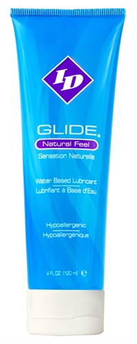 id glide water based lubricant  oz travel tube 