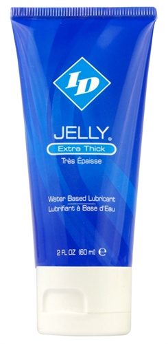 id jelly extra thick water based lubricant  oz 