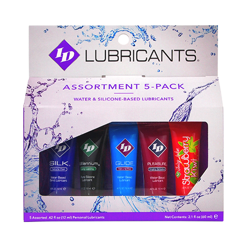 id sensual lubricants  pack assorted sampler 