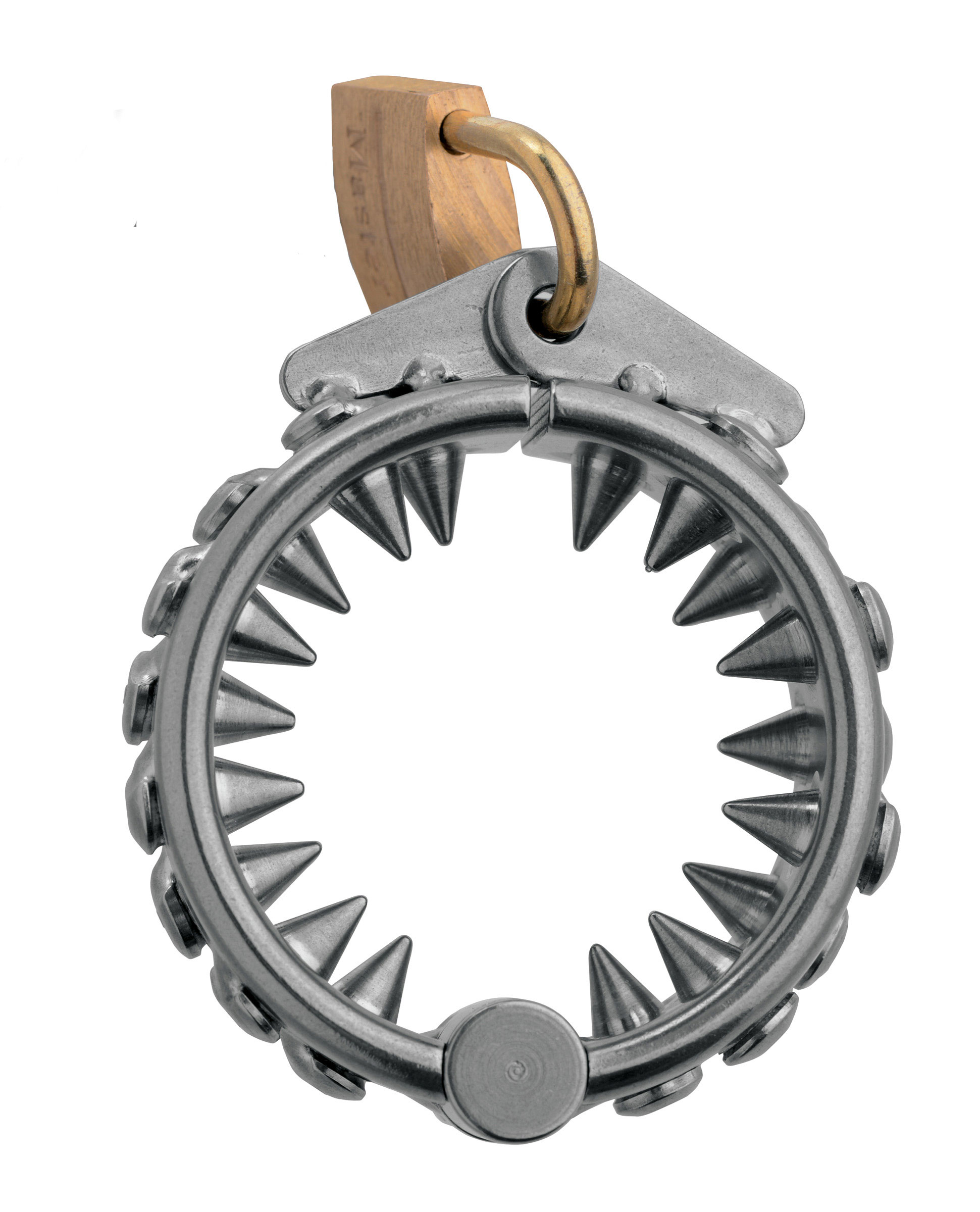 impaler locking cbt ring with spikes 