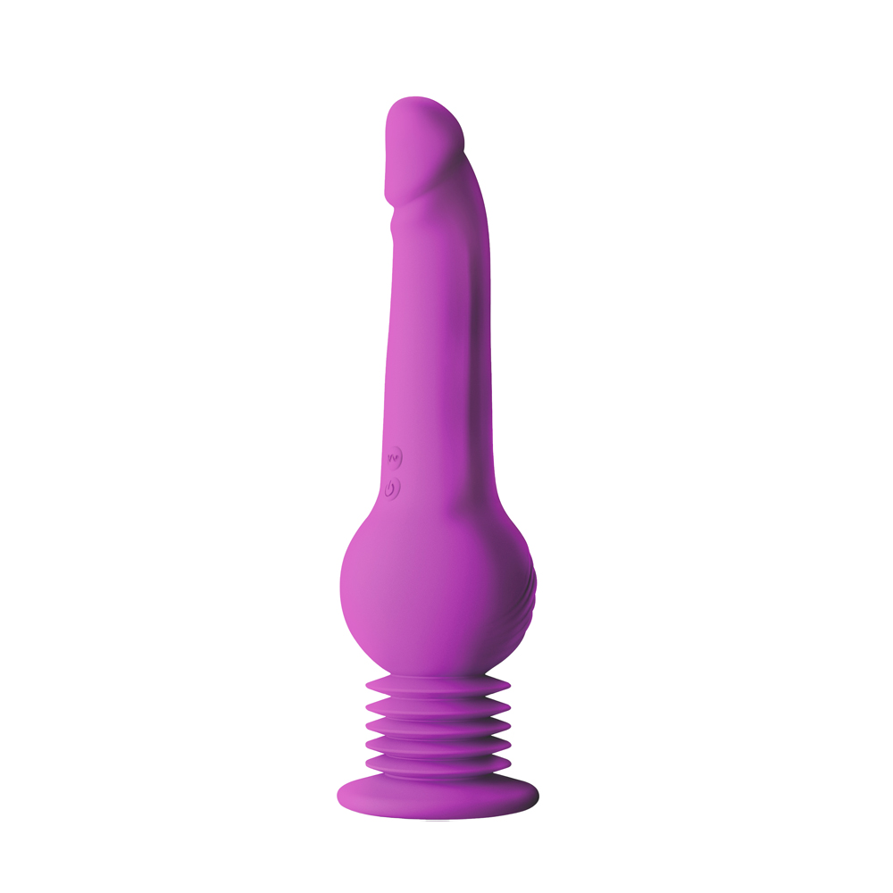 impressions new york gyro quake dildo purple 