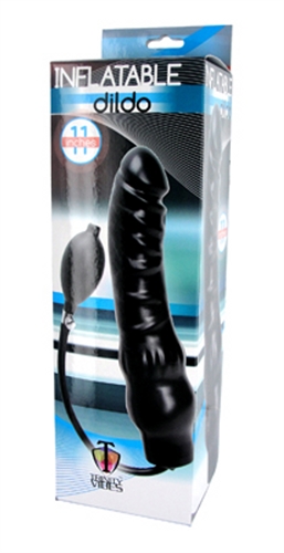 inflatable  inch super dong black 