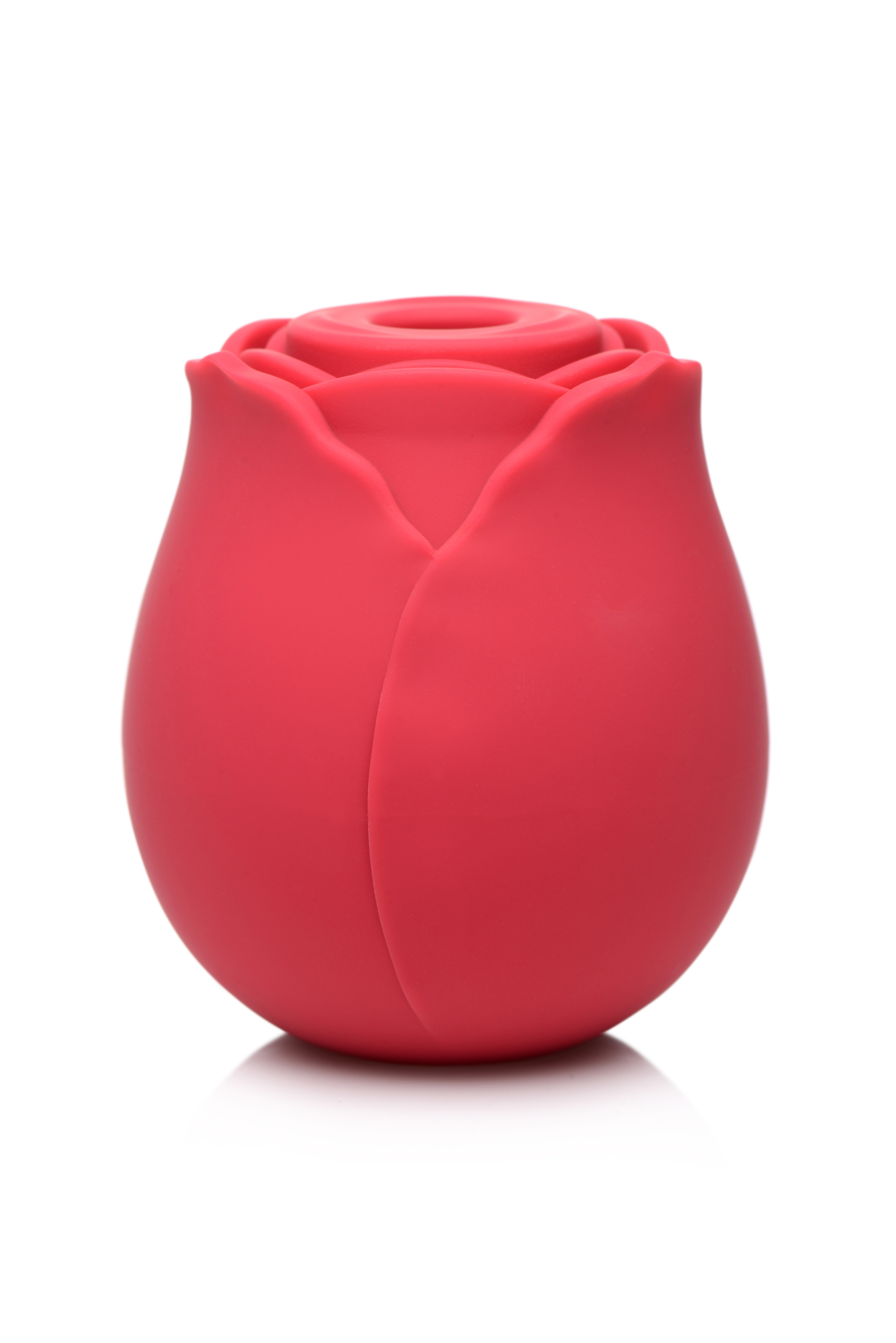 inmi bloomgasm wild rose silicone suction stimulator red 