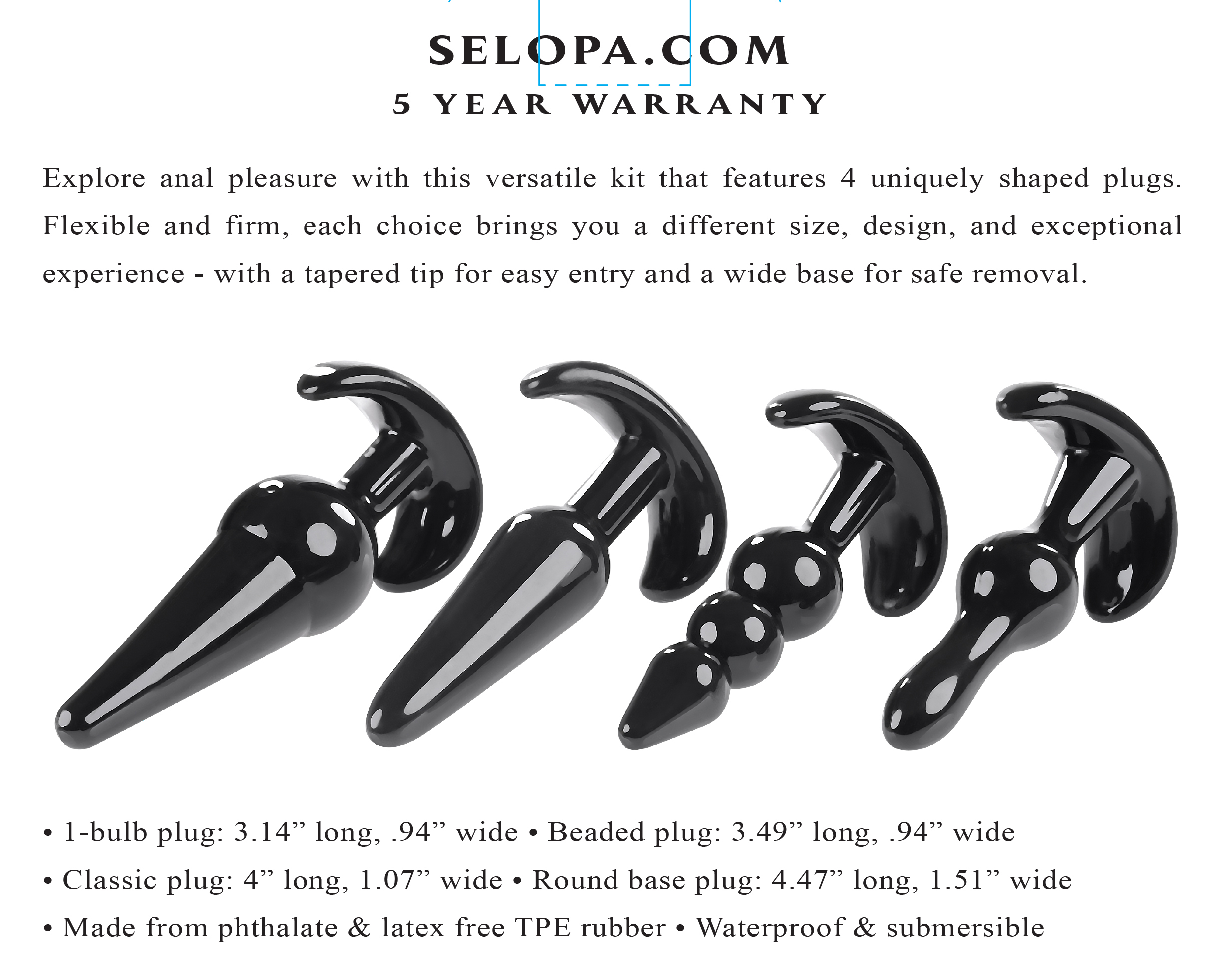 intro to plugs black 