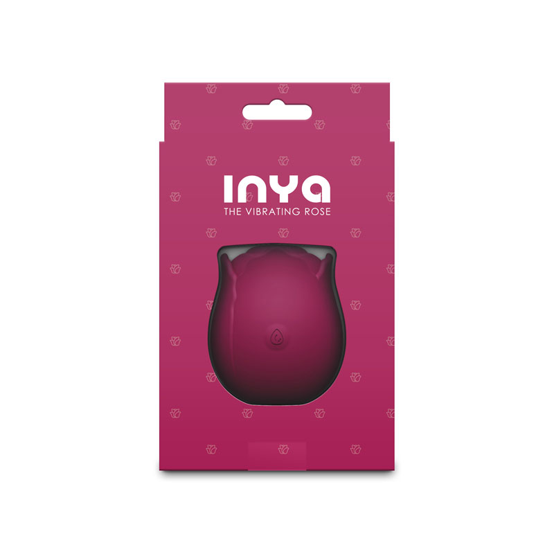 inya the vibrating rose red 